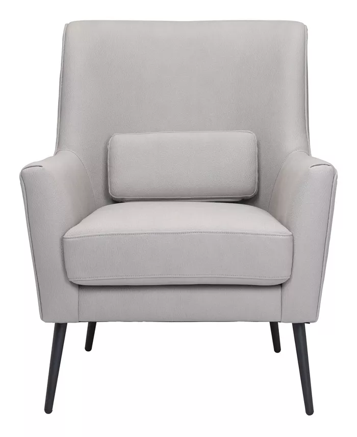 Zuo 36 Steel Polyester Ontario Boho Chic Accent Chair