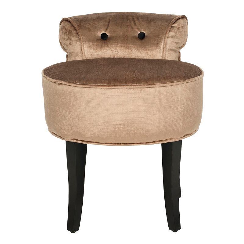 Safavieh Georgia Brown Vanity Stool