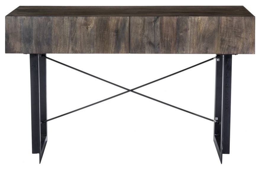 Tiburon Console Table   Industrial   Console Tables   by Old Bones Co.  Studios  Houzz