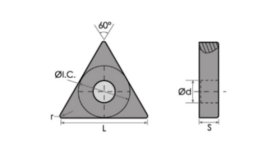 ABS Import Tools TNMG 333 EF COATED CARBIDE INSERT...