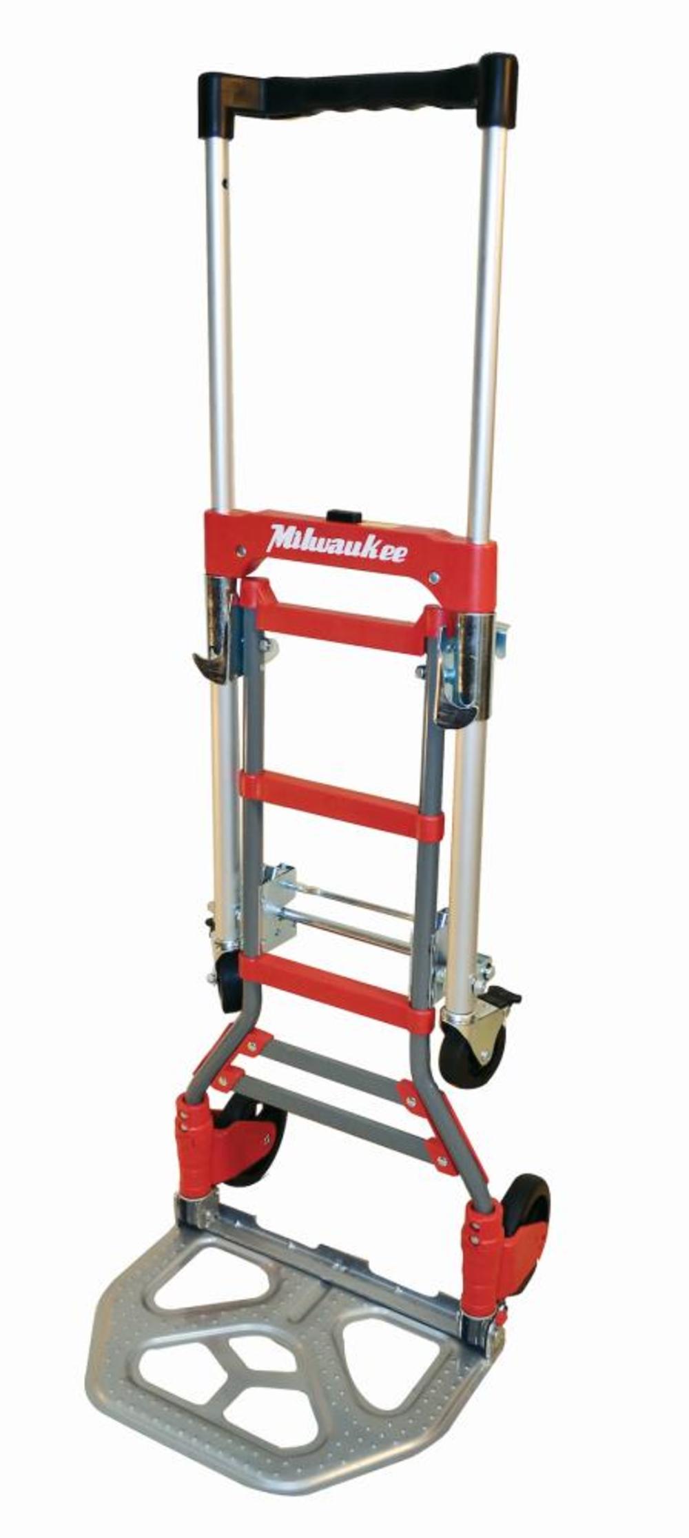 2 in 1 Fold Up Convertible Hand Truck with Telescoping Handle ;