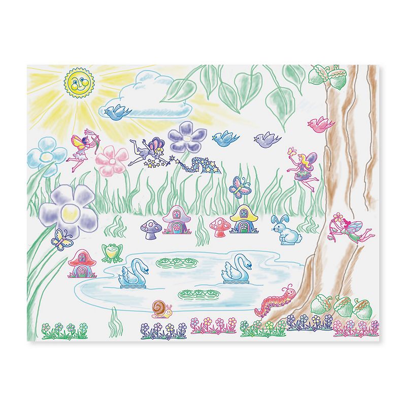 Melissa and Doug Stamp-A-Scene Fairy Garden