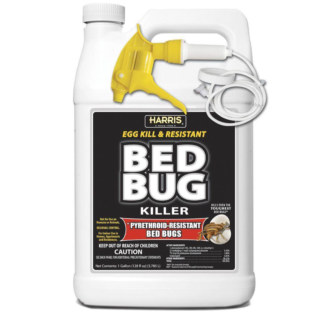 Harris 1 Gal. Ready-to-Use Egg Kill and Resistant Bed Bug Killer BLKBB-128