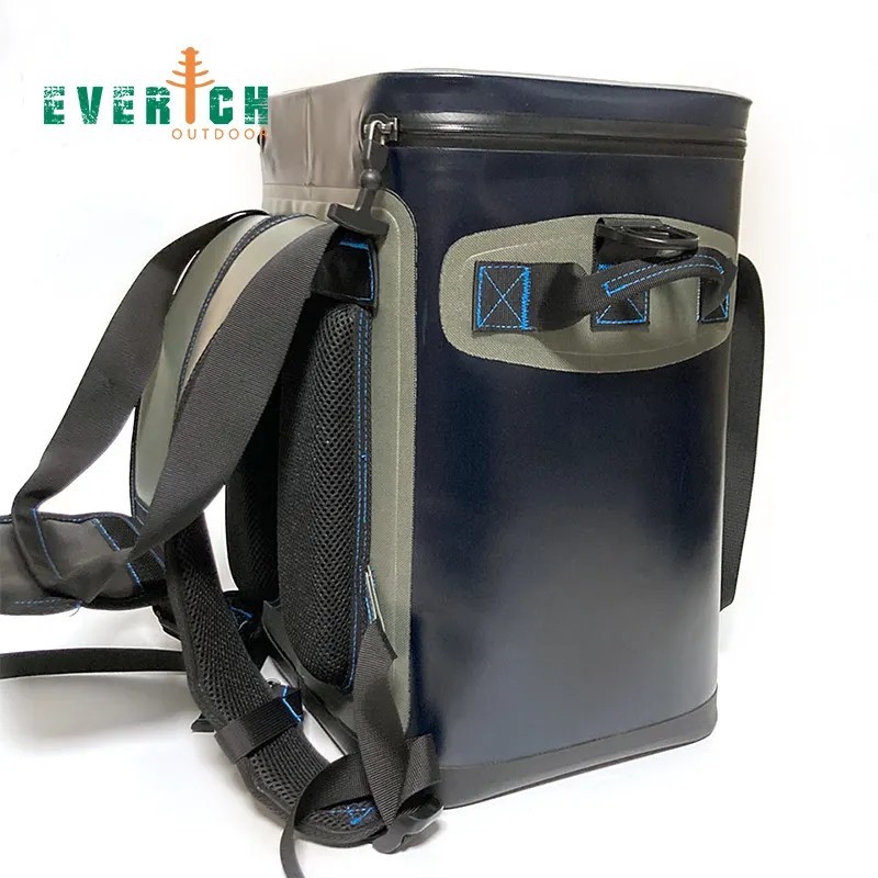 2023 Everich Waterproof High Quality Classic TPU Material Soft Coolers Bags Can Cooler Backpack Outdoor Hiking Safe For Food