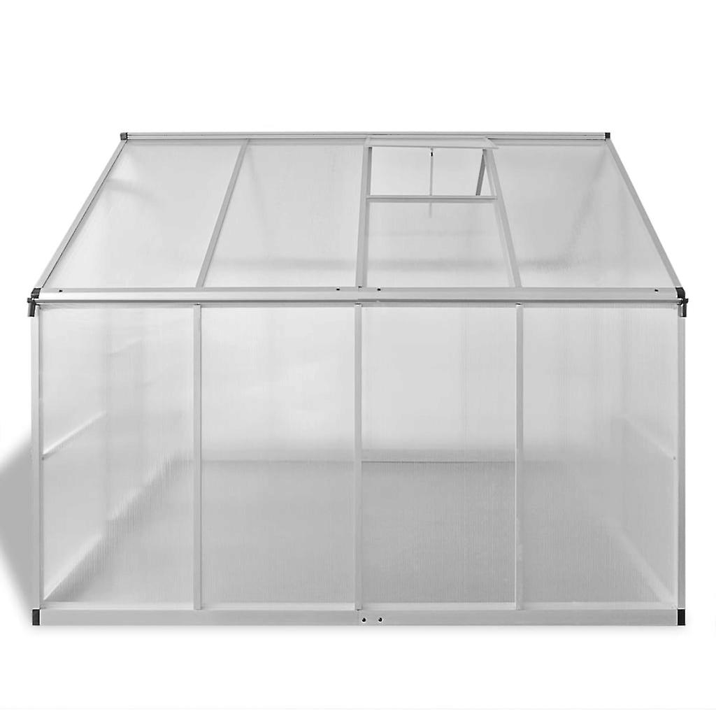 Reinforced Aluminium Greenhouse With Base Frame 6.05 M