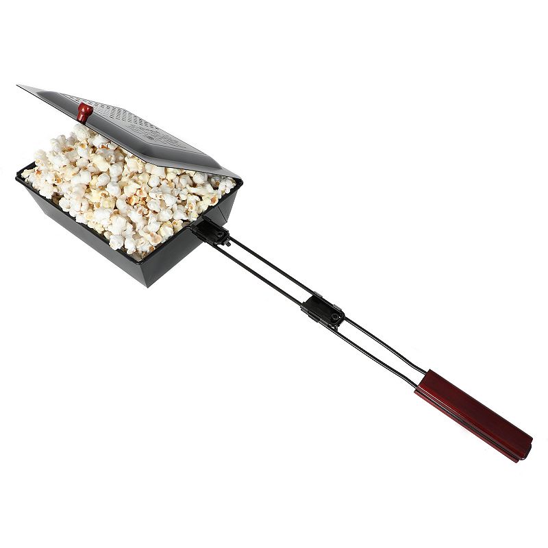 Wabash Valley Farms Shake and Pop Open-Fire Popcorn Popper Must Have's Set