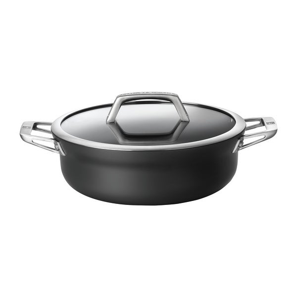 ZWILLING Motion Hard Anodized 4-qt Aluminum Nonstick Chef's Pan