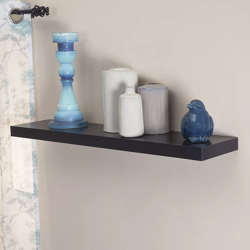 Household Essentials Floating Wall-Mounted Shelf