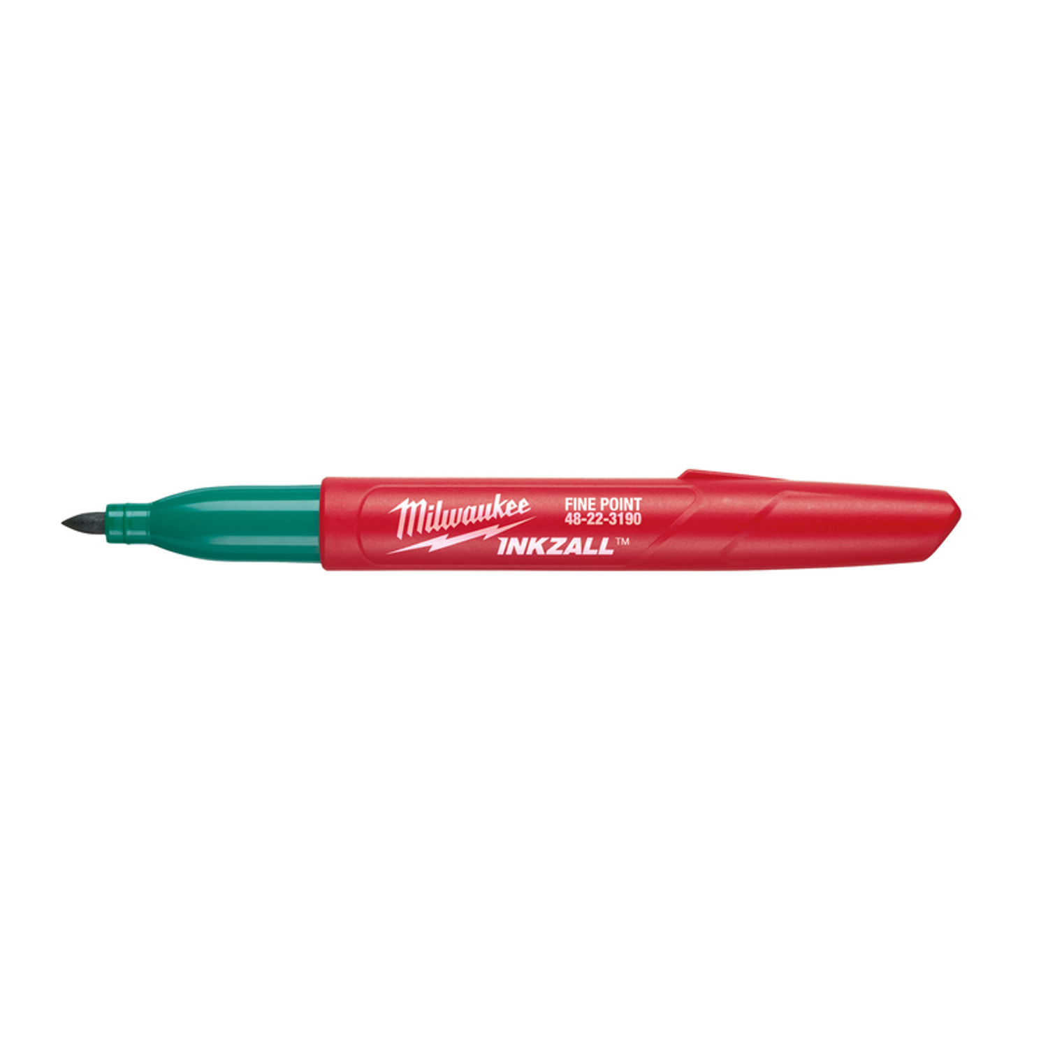 MW INKZALL Green Fine Tip Permanent Marker 1 pk