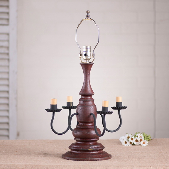 Irvin's Tinware 9158TPLR Harrison Lamp Base in Ame...