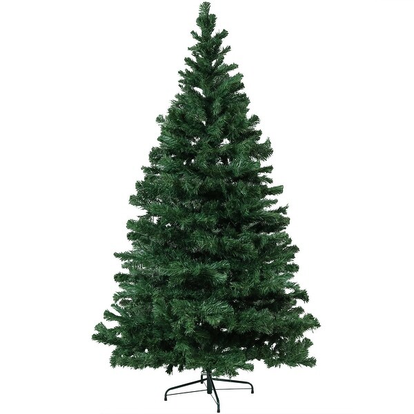 Sunnydaze Faux Canadian Pine Christmas Tree with Hinged Branches