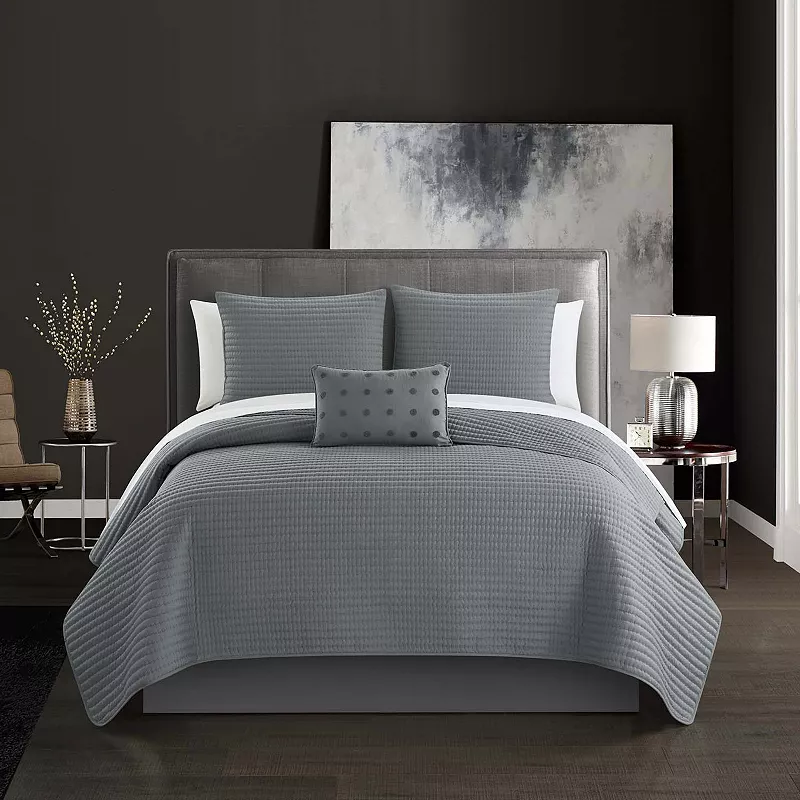 Chic Home Hayden Quilt Set with Shams