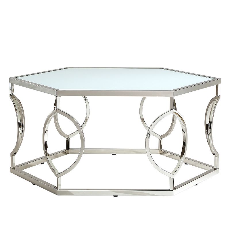 HomeVance Kissena Contemporary Coffee Table