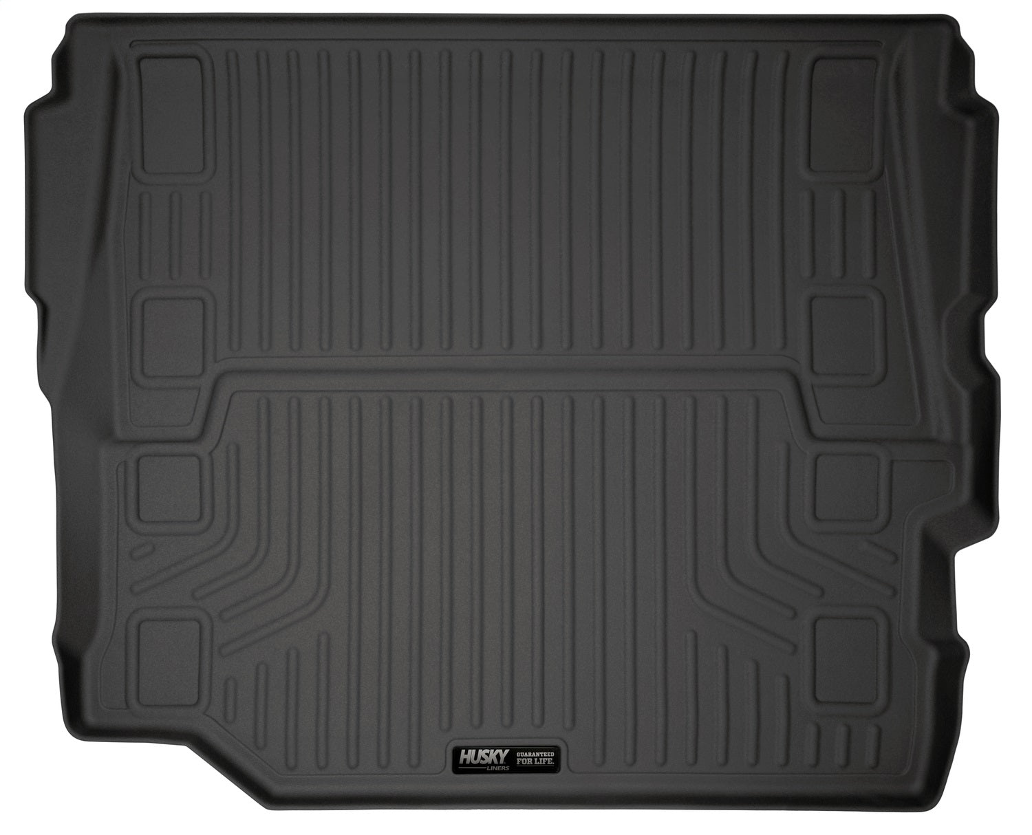 Husky Liners Weatherbeater Series Cargo Liner Black Fits 18-21 Jeep Wrangler; 2 Door Only