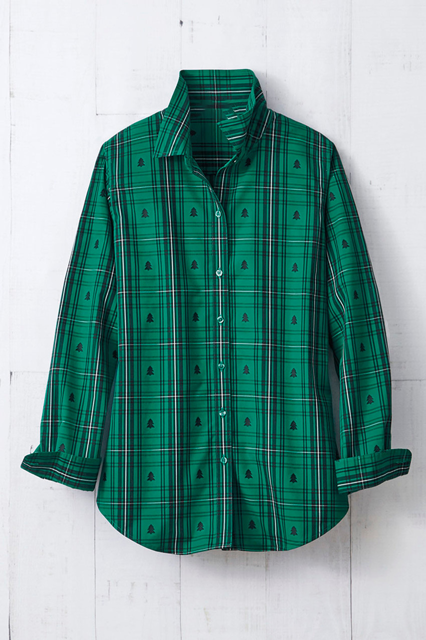 Pining for Plaid No-Iron Shirt