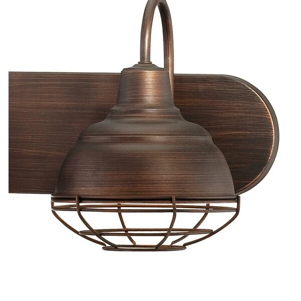 Millennium Lighting Neo-Industrial 2 Light Bathroom Vanity Fixture