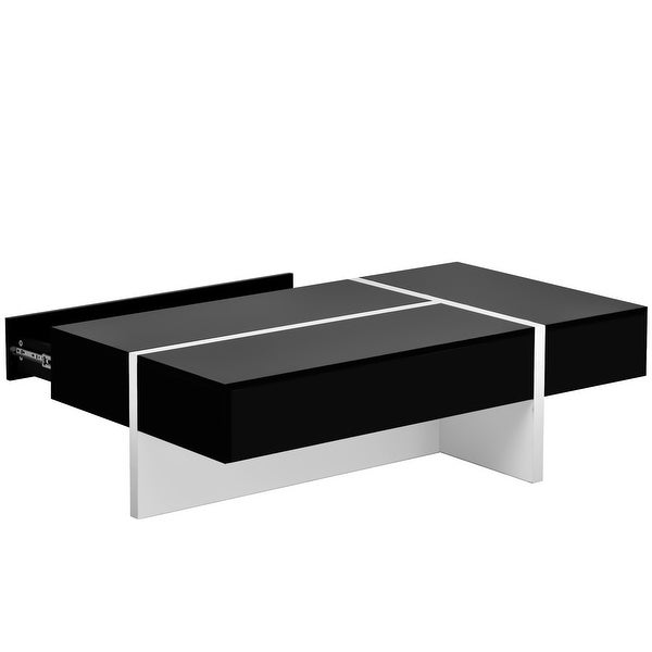 Modern High Gloss Surface End Table