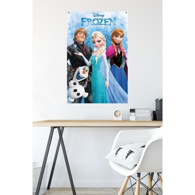 Trends International Disney Pixar Frozen Group Unframed Wall Poster Prints