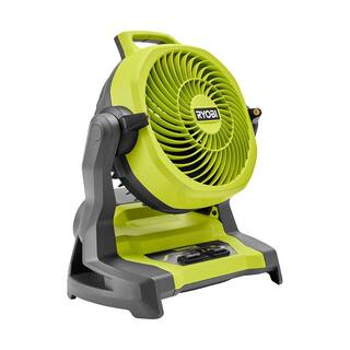 RYOBI ONE+ 18V Cordless 7-12 in. Bucket Top Misting Fan (Tool Only) PCL851B