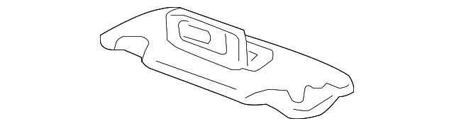 Genuine OE Honda Sun-Visor - 83280-SDB-A13ZB