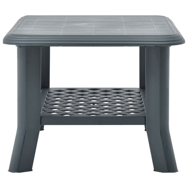 vidaXL Coffee Table Green 35.4