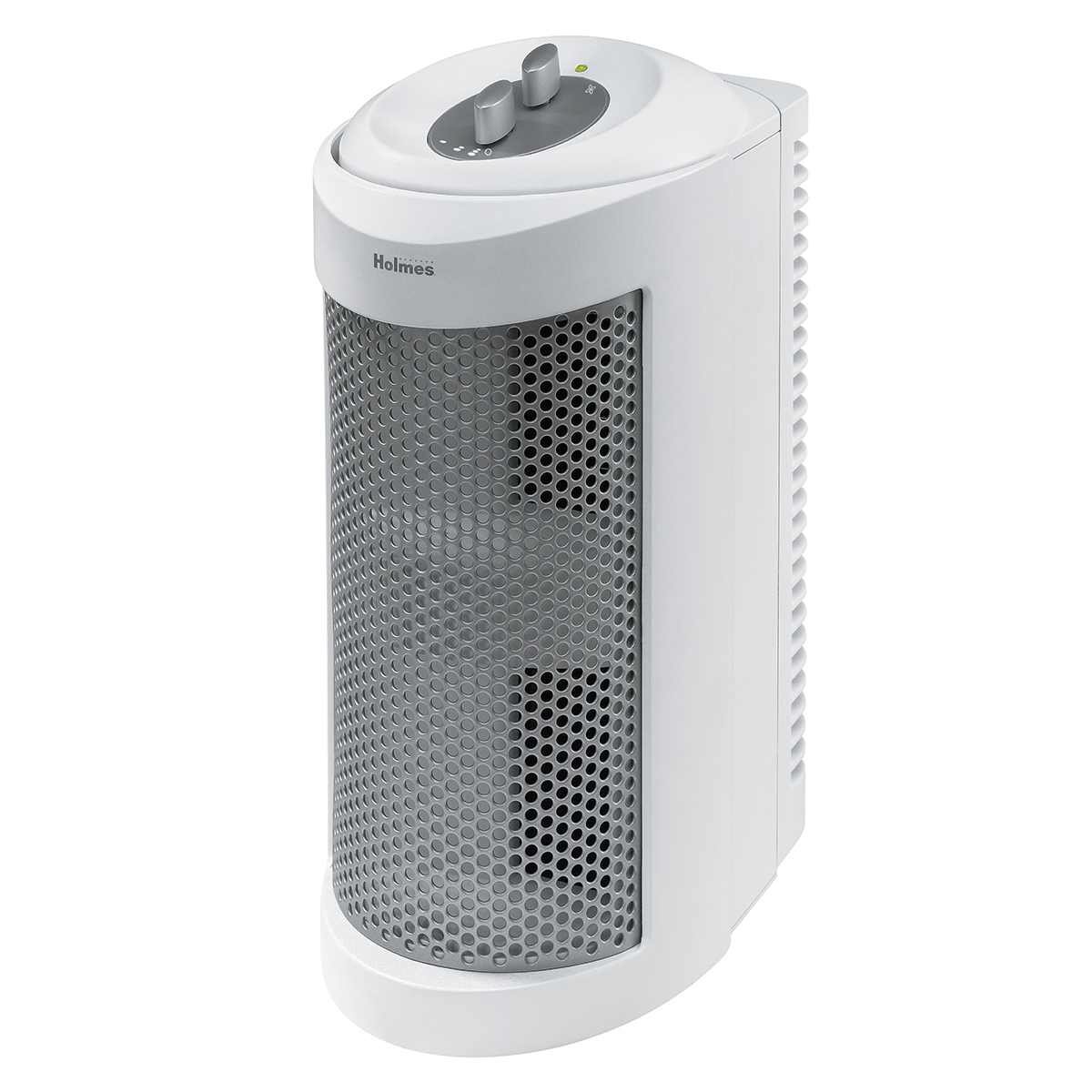 Holmes True HEPA Allergen Remover Mini Tower Air Purifier with Optional Ionizer for Small Spaces， White (HAP706-NU-1)