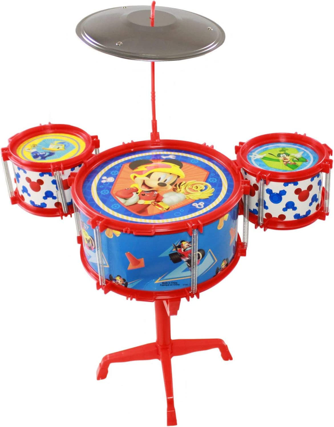 Mickey and the Roadster Racers Drum Set