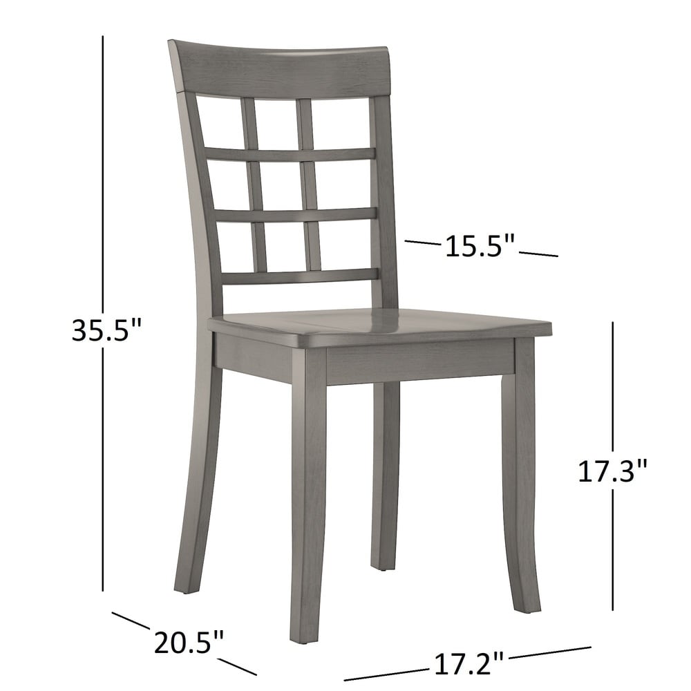 Wilmington II Window back Dining Chairs (Set of 2) by iNSPIRE Q Classic