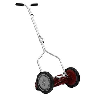 American Lawn Mower Company 14 in. 5-Blade Manual Walk Behind Reel Lawn Mower 1304-14-21