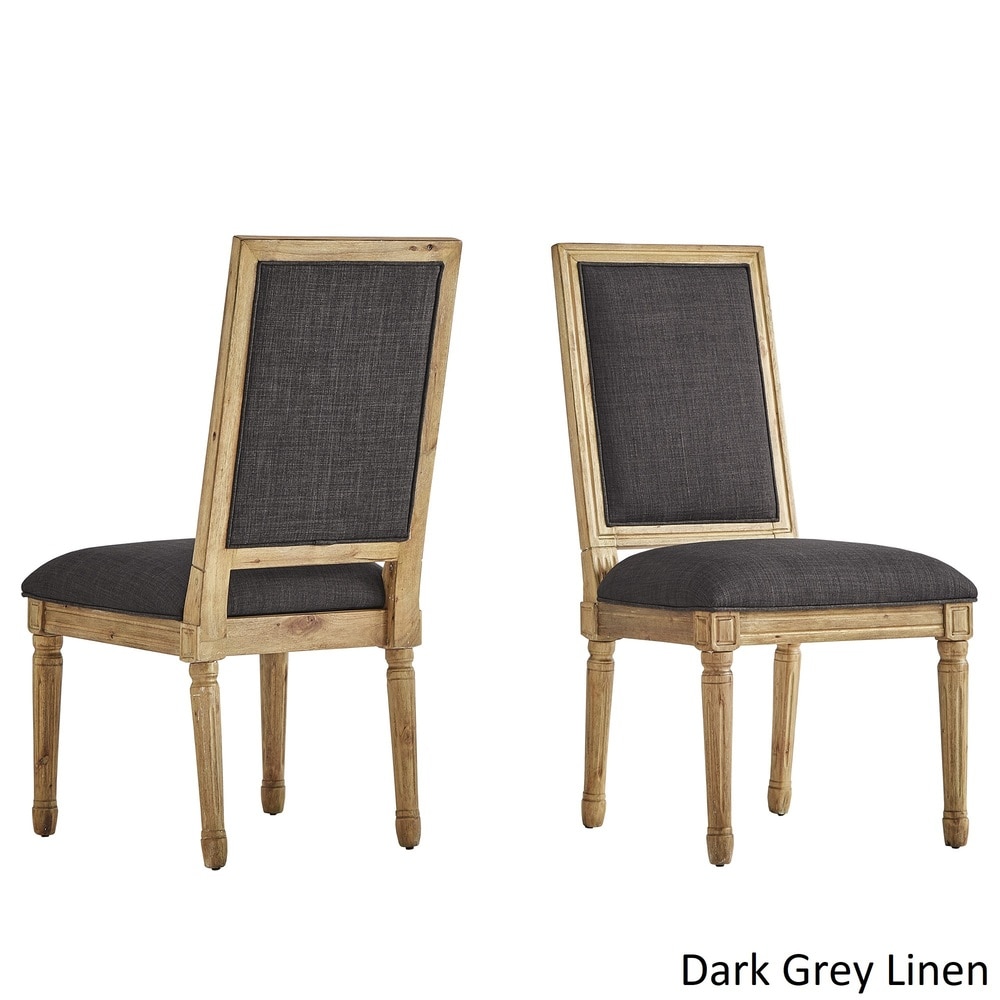 Deana Round Dining Set with Rectangular Back Chairs by iNSPIRE Q Artisan