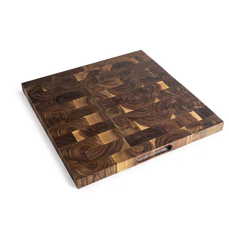 GAURI KOHLI Taiga Wood Cutting Board， Square - 16