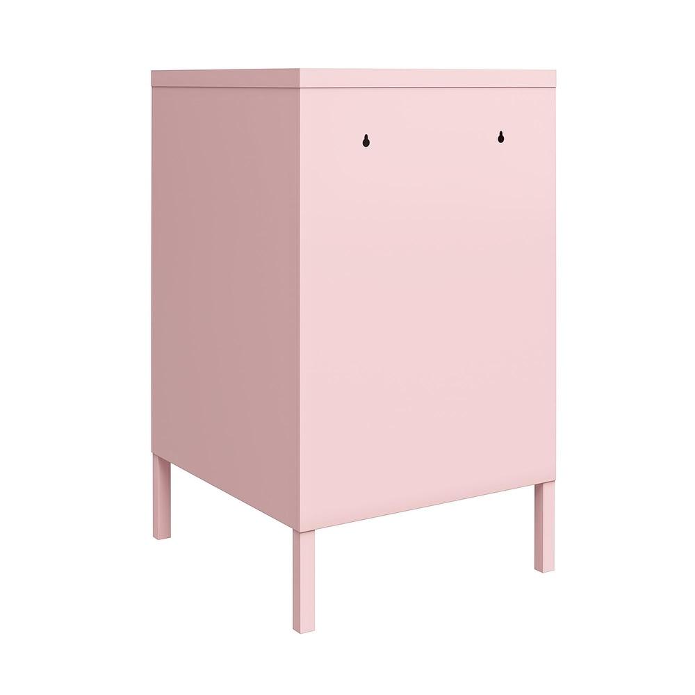 The Novogratz Cache Metal Locker End Table