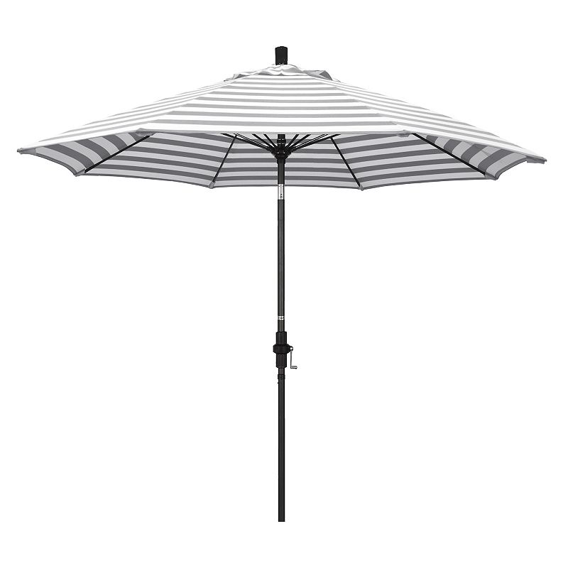 California Umbrella 9-ft. Sun Master Black Finish Patio Umbrella