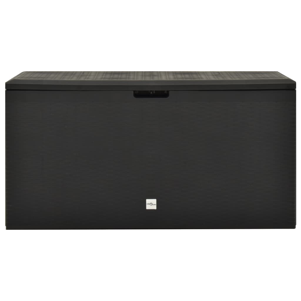 Charmma Patio Storage Box Anthracite 44.9"x18.5"x23.6"