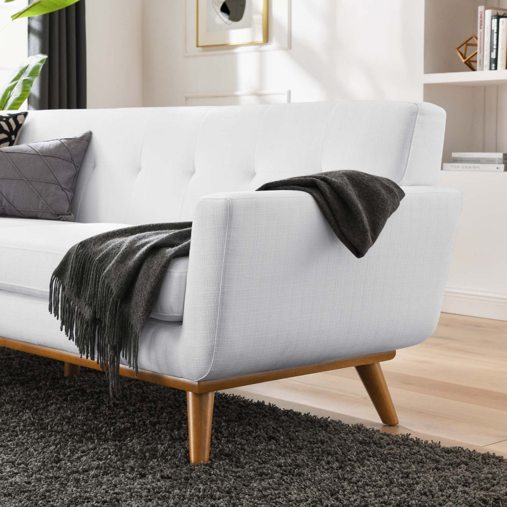 Sofa  Fabric  White  Modern  Living Lounge Room Hotel Lobby Hospitality   Modern   Sofas   by House Bound  Houzz