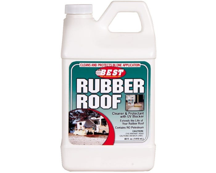 BEST 48 oz RV Rubber Roof Protector and Cleaner 55048