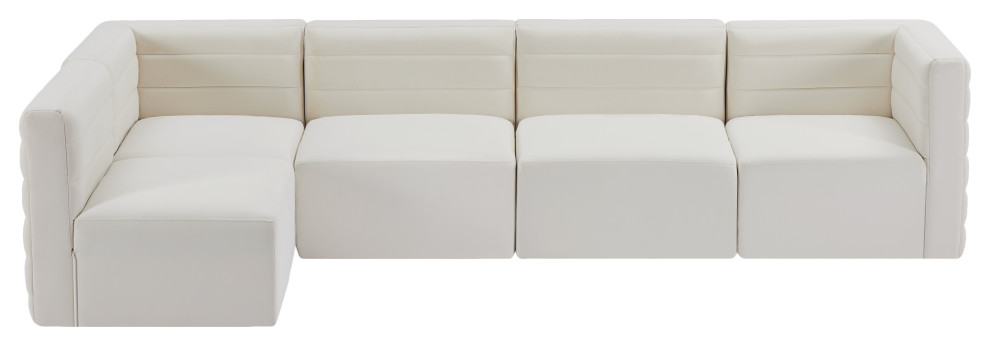 Quincy Modular Sectional   Transitional   Sectional Sofas   by Meridian Furniture  Houzz