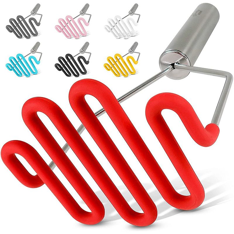 Silicone-Coated Potato Masher