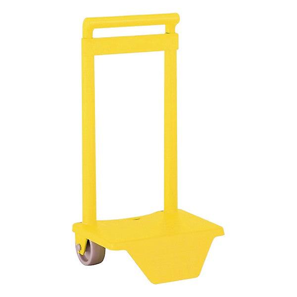 Rucksack trolley safta yellow wider base