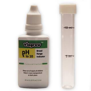 Viagrow 1 oz. pH Test Kit Drops (48-Count) VPHTK-50