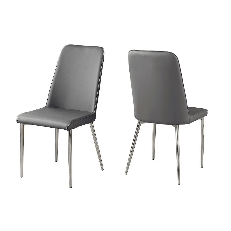 Monarch Contemporary Dining Chair 2-piece Set