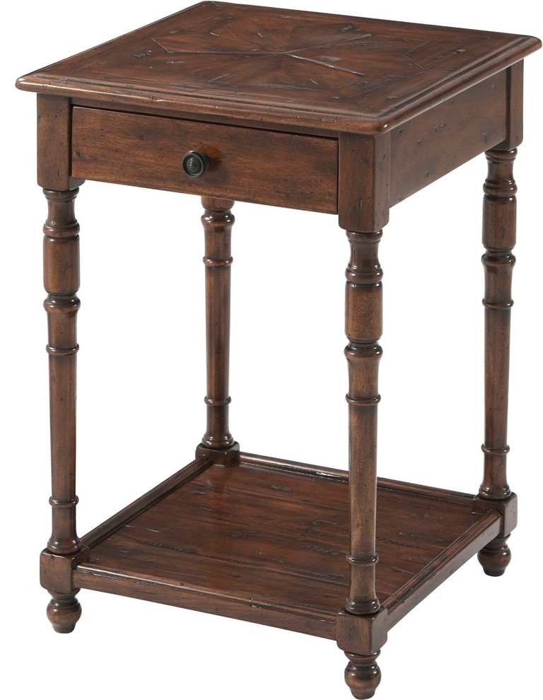 Theodore Alexander Castle Bromwich Ida  x27s Side Table   Traditional   Side Tables And End Tables   by Unlimited Furniture Group  Houzz