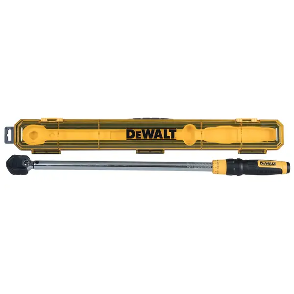 DEWALT 3/8 Drive Micrometer Torque Wrench