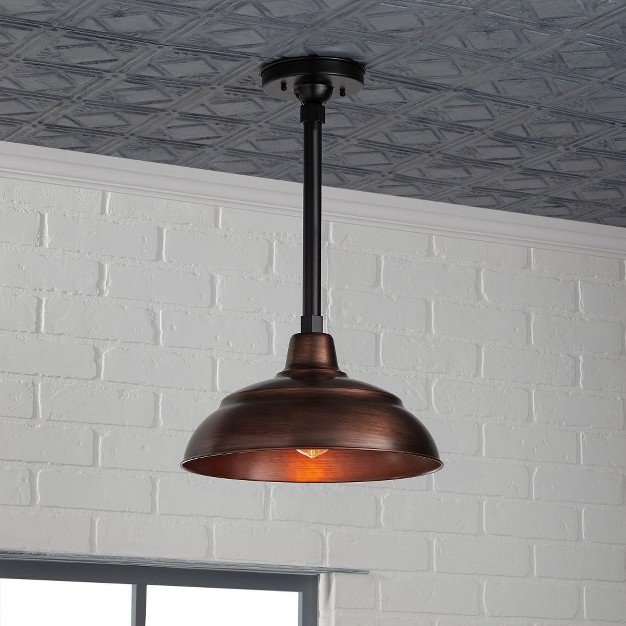 Millennium Lighting R Series 1 Light Pendant Galvanized