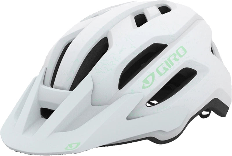Giro Fixture MIPS II MTB Helmet - Womens - Matt White-Spruce Green - 2023