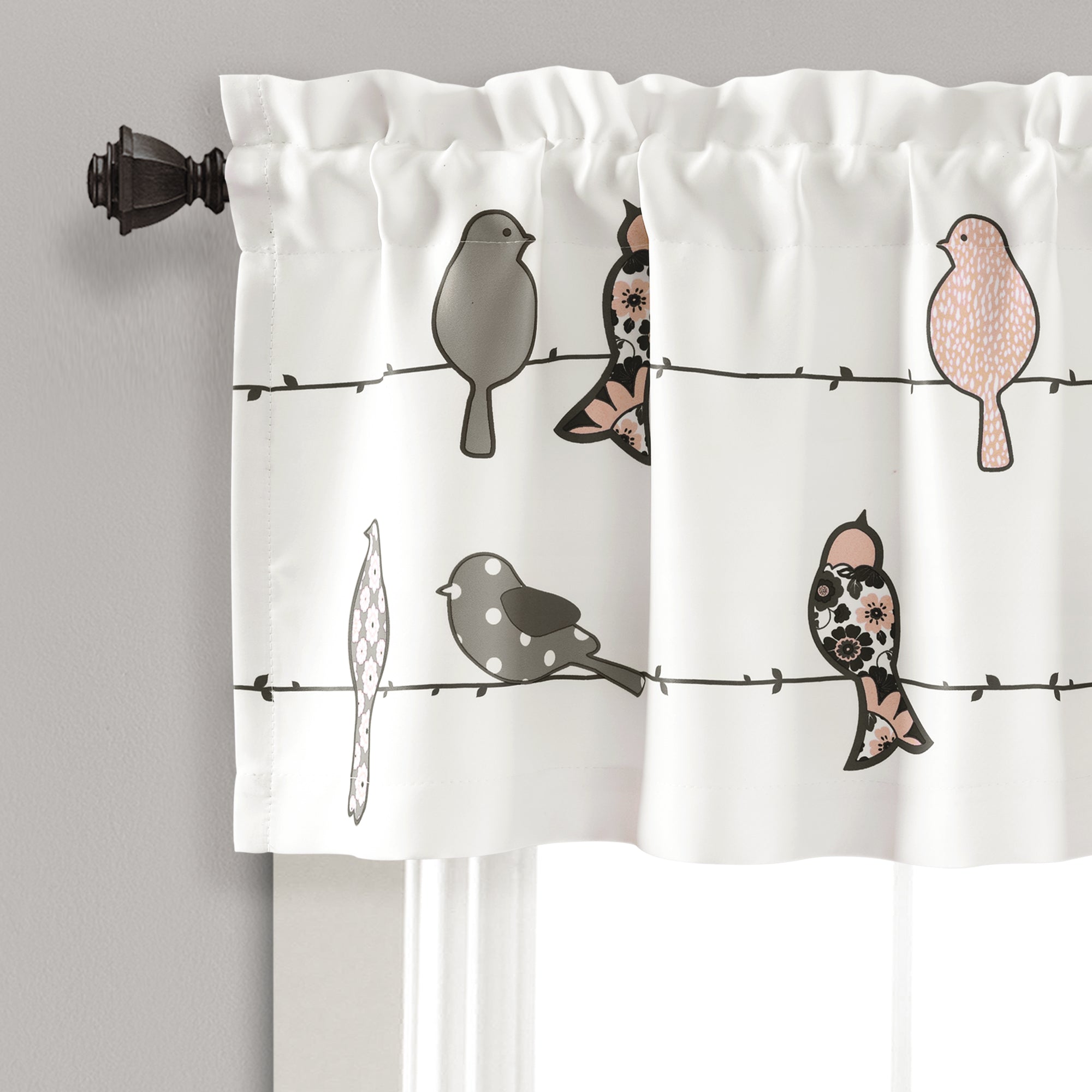 Rowley Birds Room Darkening Valance