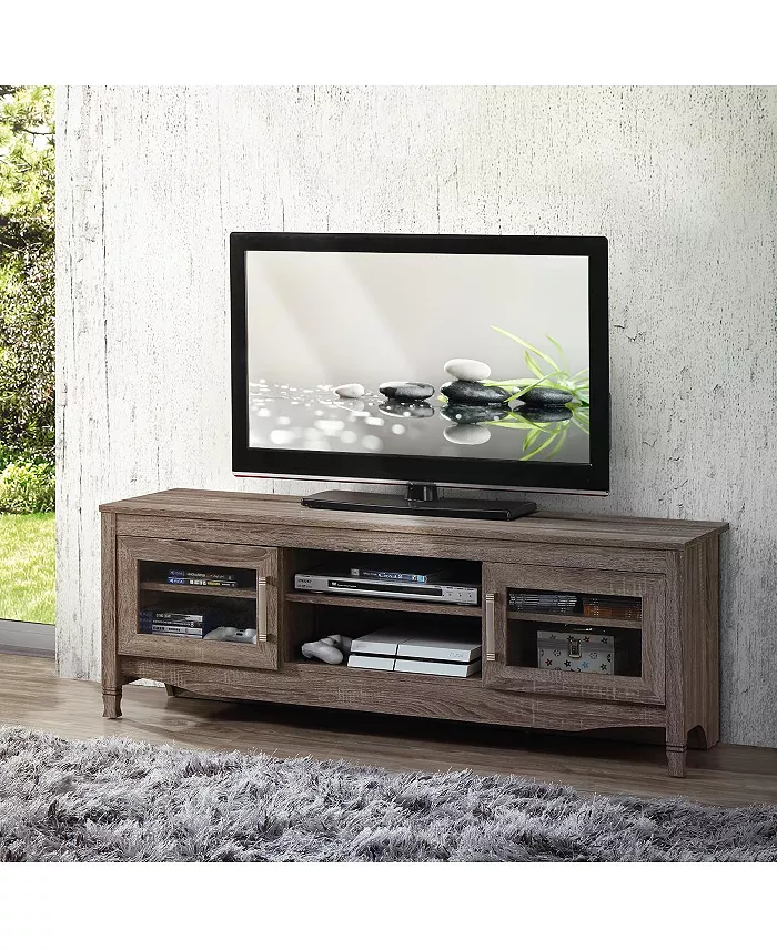 Furniture Techni Mobili Driftwood TV Stand