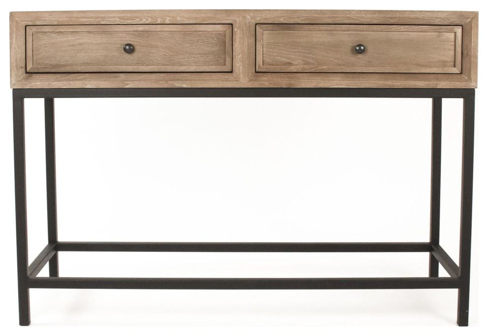 Finneas Console Small   Industrial   Console Tables   by Hudson Home Decor  Houzz