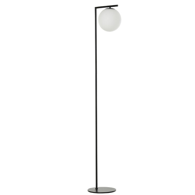 Homcom Metal Floor Lamp Standing Light With 350 Adjustable Lampshade For Living Room Bedroom Office