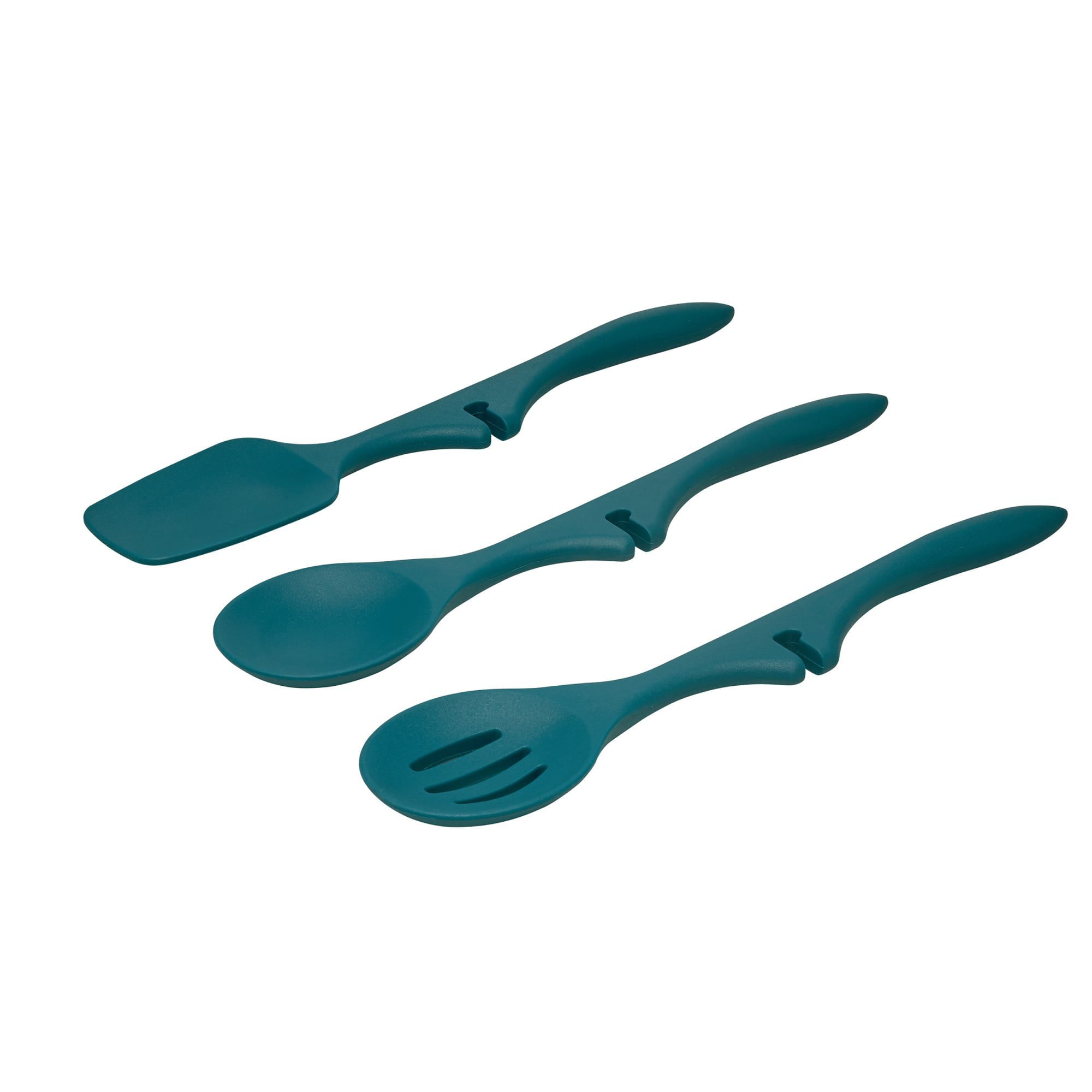 Rachael Ray 3-Piece Tools and Gadgets Lazy Kitchen Utensil Set, Marine Blue